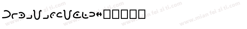 Dima Barf Bold字体转换